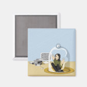 Toegang geweigerd magneet (Voorkant / Achterkant)