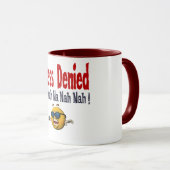 Toegang geweigerd mok (Voorkant rechts)