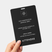 Toegang Identiteit Ontwerp Conferentie Schema Badge (Handheld)