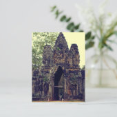 Toegang tot Angkor Wat III Briefkaart (Staand voorkant)