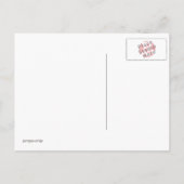 Toegang tot beroemd landschap in het Briefkaart To (Achterkant)