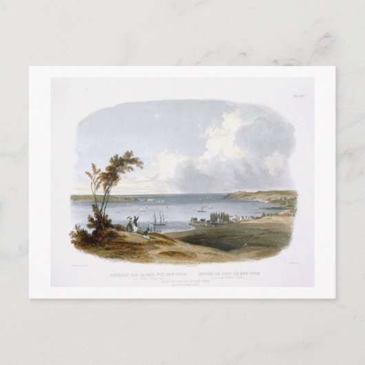 Toegang tot de baai van New York van Staten Isl Briefkaart (Voorkant)