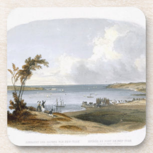 Toegang tot de baai van New York van Staten Isl Onderzetter