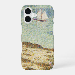 Toegang tot de haven door Georges Seurat, Vintage iPhone 16 Hoesje