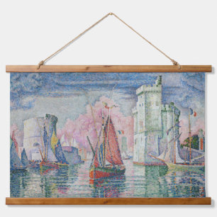 Toegang tot de haven van La Rochelle, Paul Signac Hangend Wandkleed