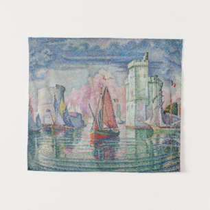 Toegang tot de haven van La Rochelle, Paul Signac Wandkleed