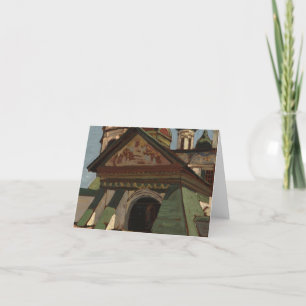 Toegang tot de kerk van Sinterklaas Nadein Bedankkaart