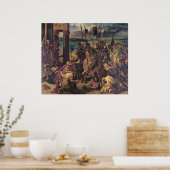 Toegang tot de kruisvaarders in Constantinopel Poster (Keuken)