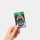 Toegang tot evenementenstaf badge (Handheld)