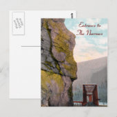 Toegang tot het Narrows Briefkaart (Voorkant / Achterkant)