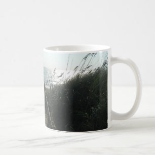 Toegang tot het strand koffiemok