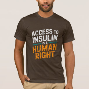 Toegang tot insuline t-shirt
