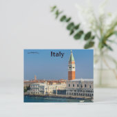 Toegang tot Piazza San Marco Italië Briefkaart (Staand voorkant)