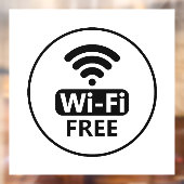Toegang tot WiFi-netwerk | QR-code wachtwoordweerg Raamsticker (Vel 2)