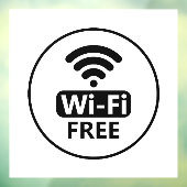 Toegang tot WiFi-netwerk | QR-code wachtwoordweerg Raamsticker (Vel 3)