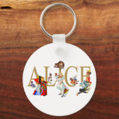 TOEGANG TOT WONDERLAND EN VRIENDEN SLEUTELHANGER (Voorkant)