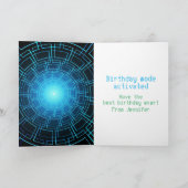 TOEGANG VERLEEND OP VERJAARDAG COMPUTER KAART (Binnen)