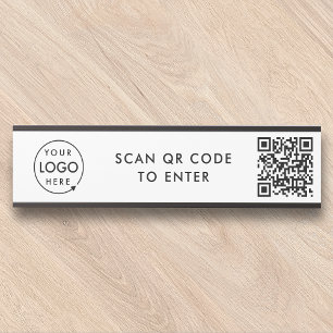 Toegangsbeheer   Ingang QR-code veiligheidsslot Deurbordje
