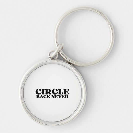Toegangsterminal | Circle Back Nooit Sleutelhanger (Voorkant)