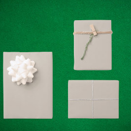 Toegankelijke beige vaste kleuren inpakpapier vel