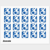 Toegankelijke Icon Kleine Stickers (Vel)