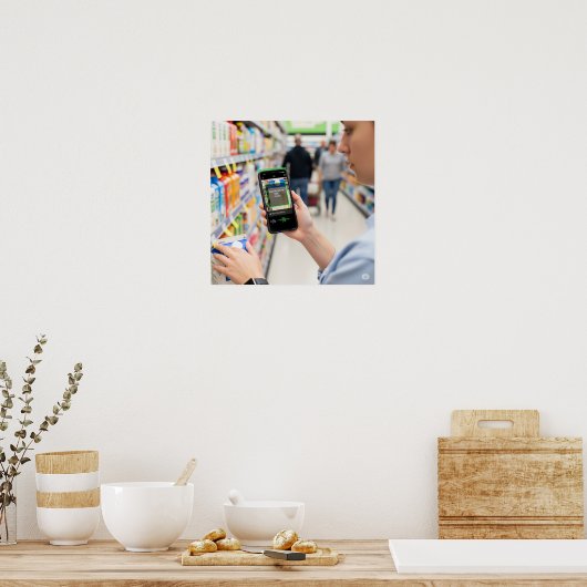 Toegankelijke productinformatie poster (Keuken)