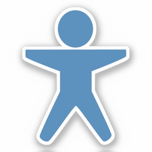Toegankelijkheid Sticker (Voorkant)