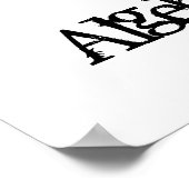 Toegediend aan Algebra Poster (Hoek)