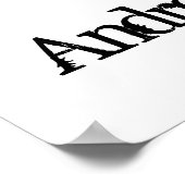 Toegediend aan Androids Poster (Hoek)