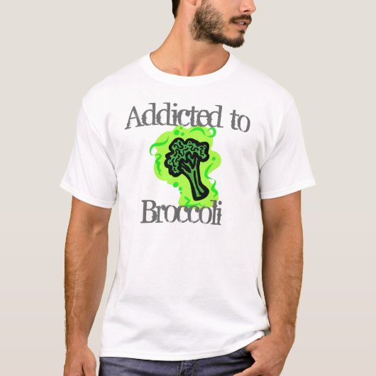 Toegediend aan Broccoli T-shirt (Voorkant)