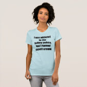 Toegediend aan de sleutel t-shirt (Voorkant volledig)