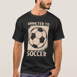 Toegediend aan Voetbal Football Clothes Soccer T-shirt