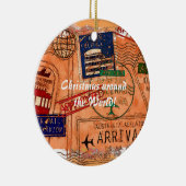 Toegelaten paspoortzegels keramisch ornament (Rechts)