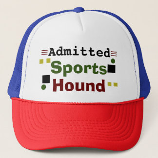 Toegelaten sporthond veelkleurige Abstracte tekst Trucker Pet