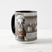 Toegenegen Boston Terrier Persoonlijk Mok (Voorkant links)