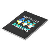 Toegepast aan pinguïns notitieblok (Linkerzijde)