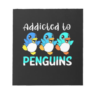 Toegepast aan pinguïns notitieblok