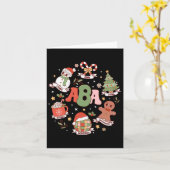 Toegepast Gedragsanalist Leraar Xmas School Psyche Kaart (Gele Bloem)