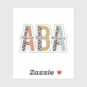 Toegepaste gedragsanalyse ABA - Behaviortherapie Sticker (Vel)