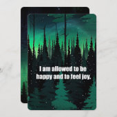 Toegestaan om gelukkig te zijn (Voorkant / Achterkant)