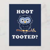 Toegeterd krasgeluid? briefkaart (Voorkant)