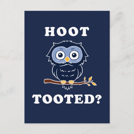 Toegeterd krasgeluid? briefkaart (Voorkant)