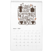 Toegevoegd aan koffie kalender (Mar 2027)