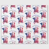 TOEGEVOEGD AAN PARIS Eiffeltoren Cadeaupapier (Vlak)