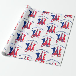 TOEGEVOEGD AAN PARIS Eiffeltoren Cadeaupapier