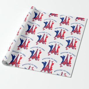 TOEGEVOEGD AAN PARIS Eiffeltoren Cadeaupapier