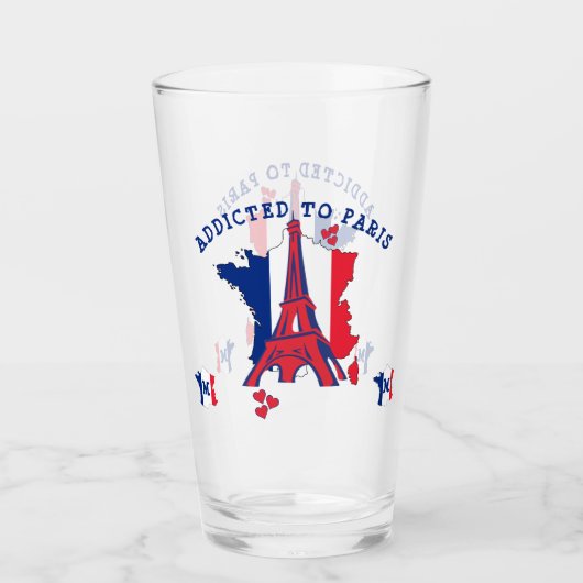 TOEGEVOEGD AAN PARIS-monogram Glas (Voorkant)