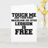 TOEGEVOEGD ME EN JE EERSTE BRAZILIAN-JIE-JITSU LES KAART (Gele Bloem)