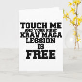 TOEGEVOEGD ME EN JE EERSTE KRAV-MAGA LESSIE IS VRI KAART (Gele Bloem)