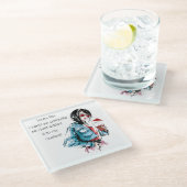 Toegevoegd paraplu clear onderzetter (Schuin)